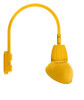 GN5LED13YRAD11YL Decorative 494 Lumens Gooseneck 13W 3000K Pole 20 Inches High