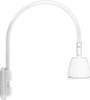 GN5LED13YSW Decorative 688 Lumens Gooseneck 13W 3000K Pole 20 Inches High