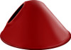 GSACR Decorative Angled Cone Shade For GNLED Gooseneck Red