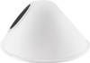 GSACW Decorative Angled Cone Shade For GNLED Gooseneck White