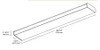 GUS4-36NW/D10/E2 Strips & Wraps 4672 Lumens GUS4 4 Feet 36W 4000K 0-10V Dimming