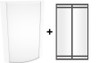 HALVS18L927-FG1-W/LC/E2 Architectural 1371 Lumens HALVS Forward & Up/down Light 25W 90CRI