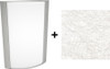 HALVS18L927-MS-SA/LC Architectural 397 Lumens HALVS Forward & Up/down Light 25W 90CRI