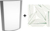 HALVS18L935-GL-S/E2 Architectural 438 Lumens HALVS Forward & Up/down Light 25W 90CRI