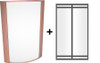 HALVS18L940-FG1-CU/LC Architectural 1417 Lumens HALVS Forward & Up/down Light 25W 90CRI