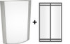 HALVS18L940-FG1-SA Architectural 1447 Lumens HALVS Forward & Up/down Light 25W 90CRI