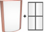HALVS18L940-FG2-CU/BL/E2 Architectural 1417 Lumens HALVS Forward & Up/down Light 25W 90CRI