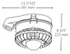 HAZSLED42FR Hazardous Lighting HAZSLED42FR 42W
