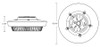 PARK34-45W/277/PIR/BL Garagelights 6069 Lumens PARK34 Garage 45W 277V 5000K LED PIR