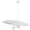 PLED2X26YMS2W/BL Indoor Motion Sensors 2006 Lumens PLED 52W 3000K 120V-277V
