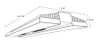 RAIL400N Hibay 52894 Lumens Rail 400W 4000K LED 120V-277V White/aluminum