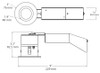 RDLED2R8-WYYHC-TB Recessed Downlights 380 Lumens RDLED2R8 2 Inch Round 8W