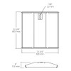 SWISH2X2-19/D10/LCBS/MVS Panels & Troffers 2878 Lumens SWISH2X2 19W 5000K 0-10V Dimming