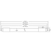 T8-17.5-48G-850-SD-BYP Linear Tubes 2500 Lumens T8 17.5W 4 Feet Glass 80CRI 5000K Single/double
