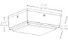 VANLED75YFR Canopy Lights 8592 Lumens VANLED 75W Frosted Lens Bronze