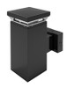 WBLED18Y Wall Bollard Square 18W Warm LED Bronze