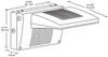 WPLED26/E Wall Packs 3851 Lumbattery Backupns Wplbattery Backupd 26W Battery