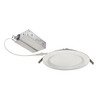 NEFLINTW-R6MPWLE4 6" E-series Flin Round LED Downlight Selectable 5CCT Matte Powder