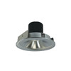 NIO-4RNB50XNN/10 4" Iolite LED Round Bullnose 1000LM / 14W 5000K Natural Metal