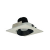 NIO-4SC50XBW 4" Iolite LED Square Adjustable Cone Reflector 800LM / 14W 5000K