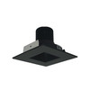 NIO-4SNDSQ35QBB 4" Iolite LED Square Reflector With Square Aperture 10-DEG