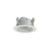 NL-3312WW 3" Adjustable Reflector With Metal Ring White/white