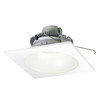 NLCBC2-65335MPW/ALE4 6" Cobalt Click LED Retrofit Square Reflector With Round Aperture