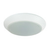 NLOPAC-R8T2430W 8" AC Opal LED Surface Mount 2150LM / 32W 3000K White Finish
