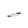NMIOTL-13-NF-AFF-50X-10-BMPW Iolite MLS 3-HEAD Trimless Reflector Kit 5000K 1000LM Black/mpw