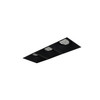 NMIOTL-13-NF-GGG-30X-10-B Iolite MLS 3-HEAD Trimless Reflector Kit 3000K 1000LM Black Adj