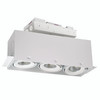 NMRTLG-13D6L1927SW LED Trimless 3-HEAD MLS Housing 30W / 2100LM Per Head 2700K 16D