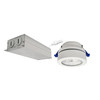 NMW-430MPW 4" M-wave Can-less Adjustable LED Downlight 3000K Matte Powder