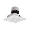 NPR-4SNDSQ27XMPW 4" Pearl LED Square Retrofit Reflector With Square Aperture 1000LM