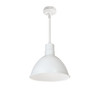 NRLM-10ST2040WWLE4/72 10" Rlm 72" Stem Mounted LED Shade 2000LM 4000K White 120V 0-10V/TRIAC/ELV