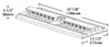ARBAY4-360N/8CPT Aerobay 4FT 360W 4000K 120V 8FT Twist Lock White