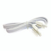 NUA-806W 6" Ledur Interconnect Cable White