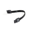 NUA-872B 72" Ledur Interconnect Cable Black