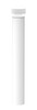 BDLEDR24NW/E Bollard Dome 42" 24W Emerg LED Neutral 90 DEG White