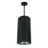 NYLD2-6P10130BBB 6" Cobalt Pendant Mount Cylinder Black 1000L 3000K Black /black