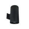 NYLD2-6W075130BZB 6" Cobalt Wall Mount Cylinder Black 750L 3000K Bronze Reflector