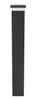 BLED24Y/480/D10 Bollard Square 42" 24W 480V Dim LED Warm 90 DEG Bronze