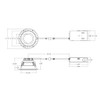 GR4TL  Gimbal Trimless 4IN Round Triac 15W 1000LM CRI90 5CCT 38D White