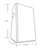 SLIMW  Slim FA CCT 3000K/4000K/5000K 26/18/12W 0-10V 120-277V White