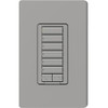 RRD-HN6BRL-GR  Lutron Radiora 2 Seetouch Led+ Hybrid Keypad, 6 Button With Raise/lower-