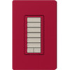 RRD-HN6BRL-HT  Lutron Radiora 2 Seetouch Led+ Hybrid Keypad, 6 Button With Raise/lower-
