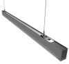 BOA4PLUS/MVS/E BOA 4' Up & Downlight Max 40W Pendant 3000K/3500K/4000K Louver