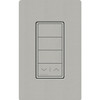 RRST-W3RL-PB  Lutron Radiora 3 Sunnata Rf 3-BUTTON Keypad With Raise/lower
