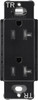 SCRS-20-TR-MN  Lutron Claro Tamper-resistant Duplex Receptacle, 20 Amp, Midnight