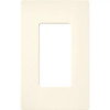 SC-1-BI  Claro Wallplate, Satin Finish, Single-gang In Biscuit