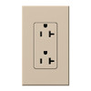 NTR-20-TP  Duplex 20 A Receptacle, 125V/20A In Taupe